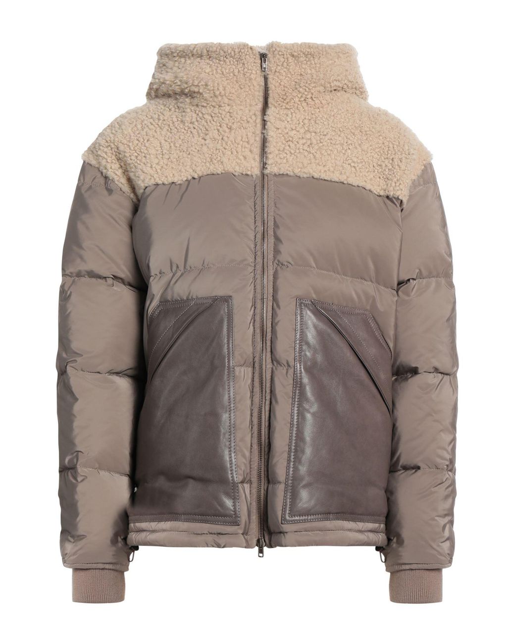 Salvatore Santoro Brown Puffer for men
