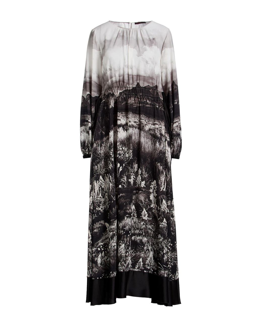 High Black Maxi Dress