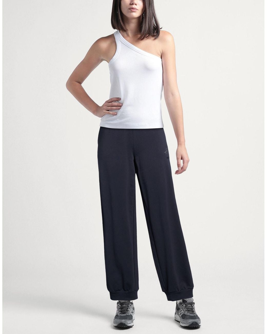ARMANI EXCHANGE Blue Pants Cotton, Polyester