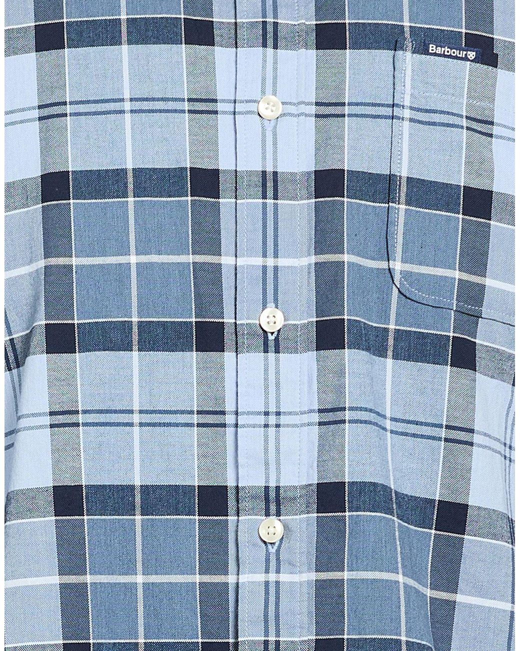 Barbour Blue Shirt for men