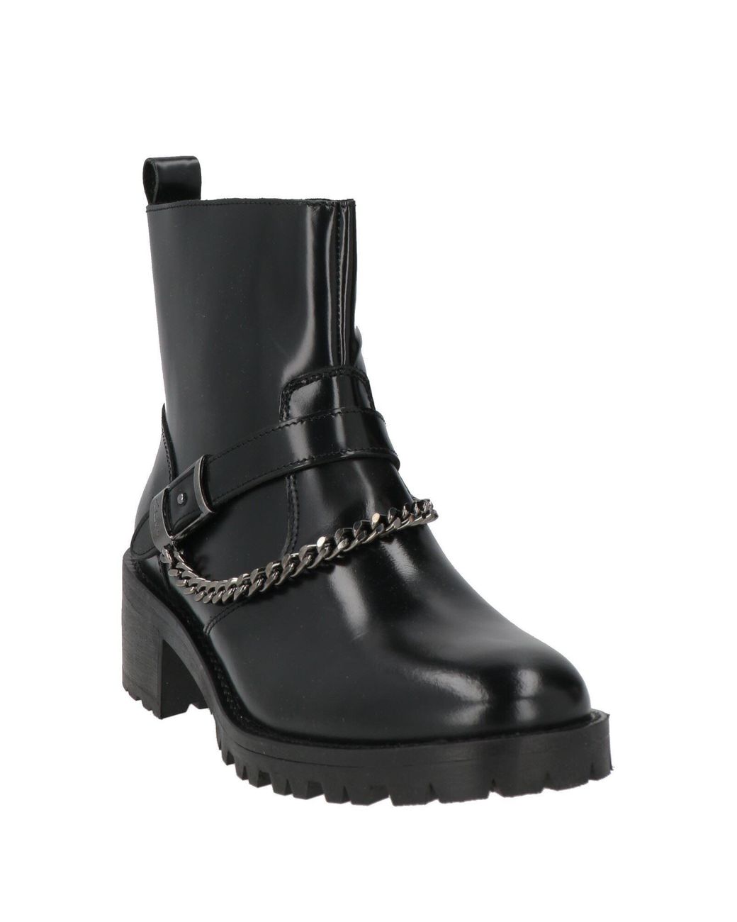 Clarks Black Ankle Boots Leather