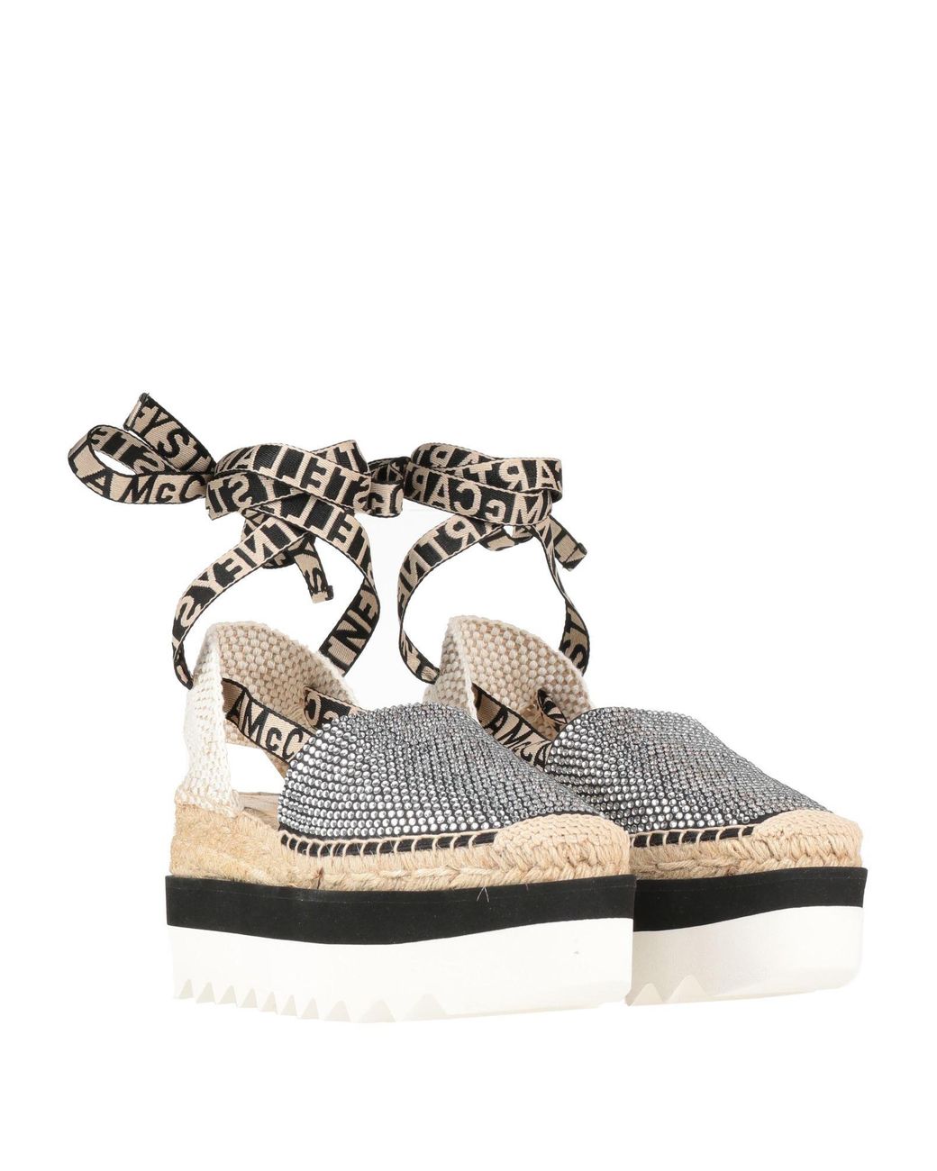 Stella McCartney Black Espadrilles
