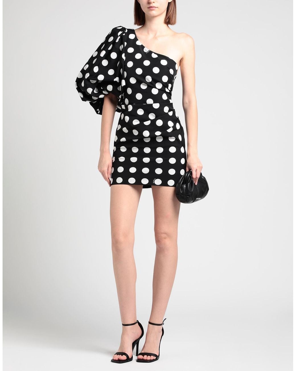 Pinko Black Mini Dress Polyester