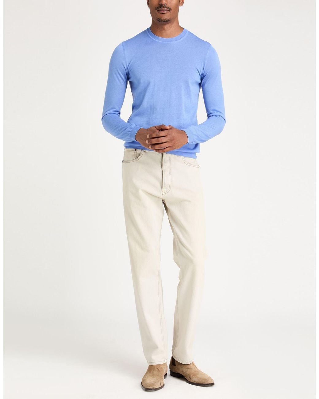 Giorgio Armani Blue Jumper for men