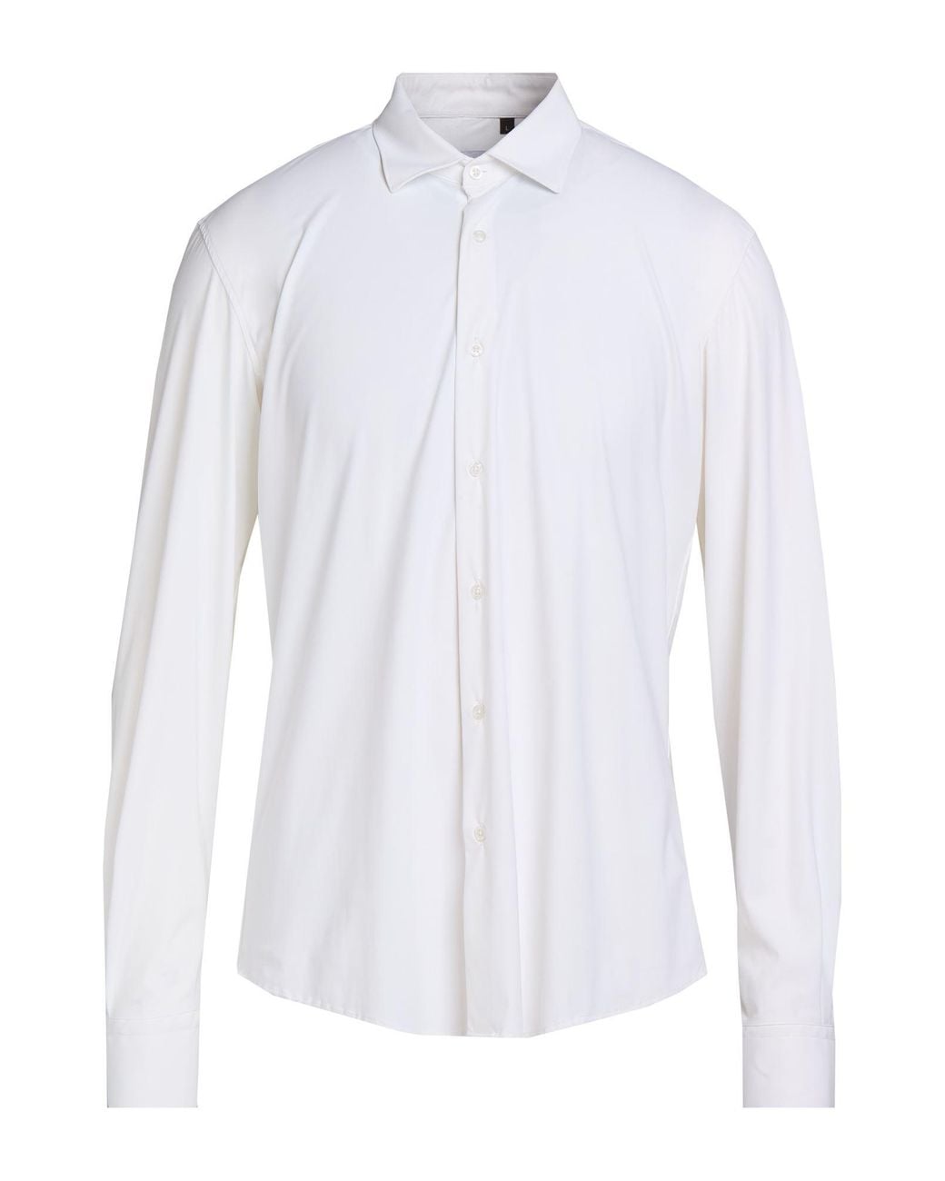 Stilosophy White Shirt Polyamide, Elastane for men