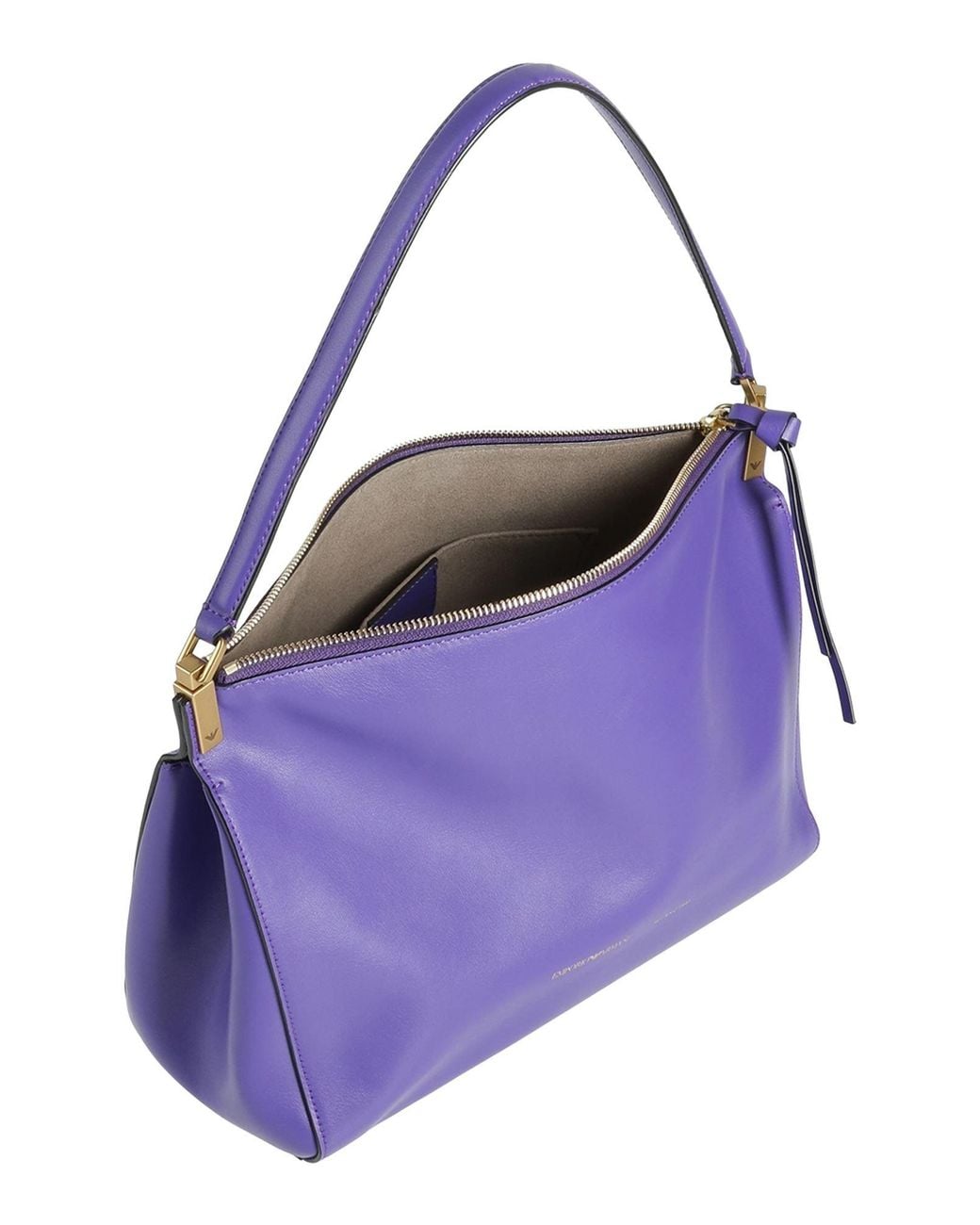 Emporio Armani Purple Shoulder Bag