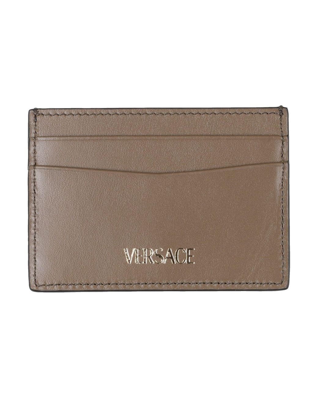 Versace Brown Cardholder for men