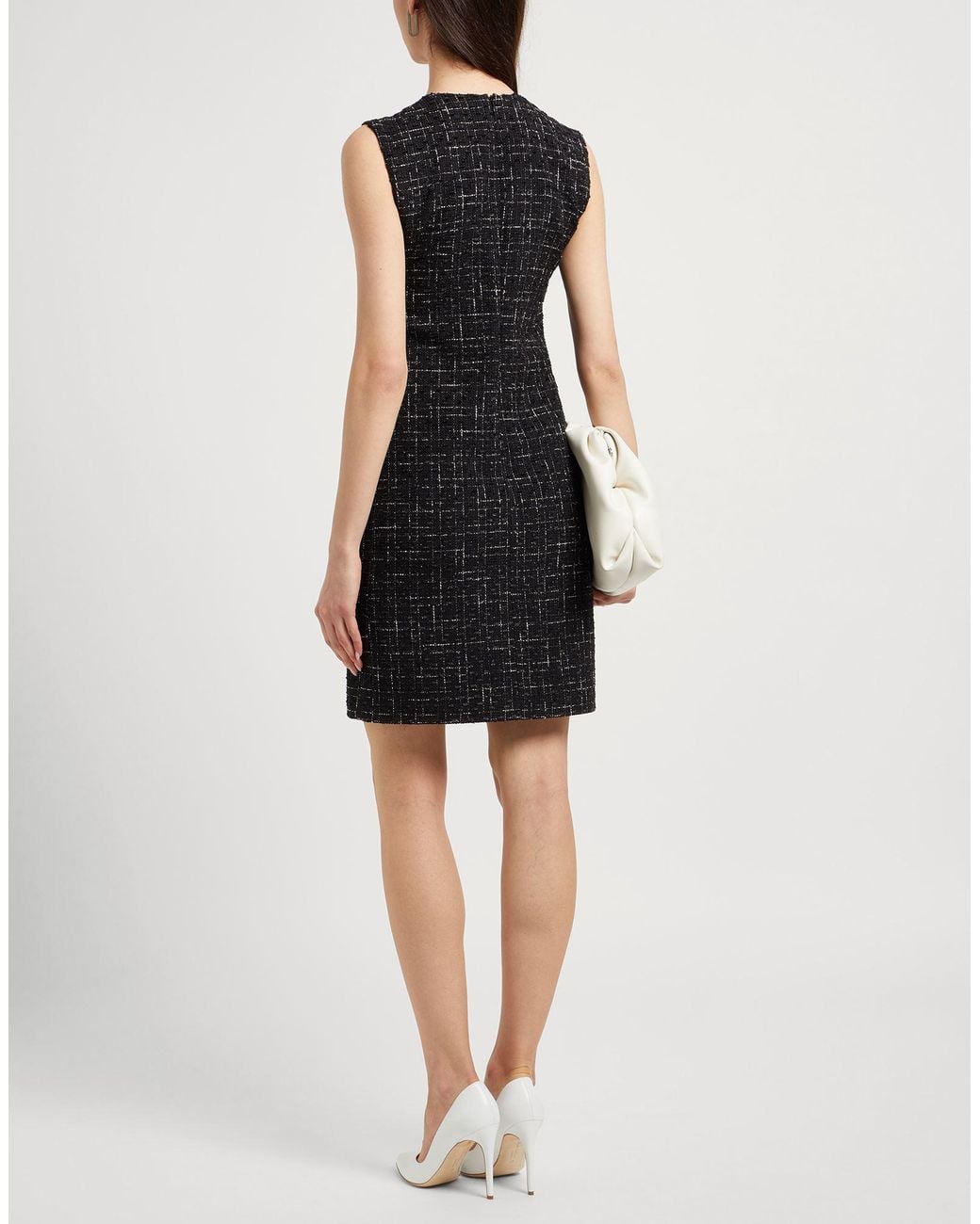 Rochas Black Mini Dress