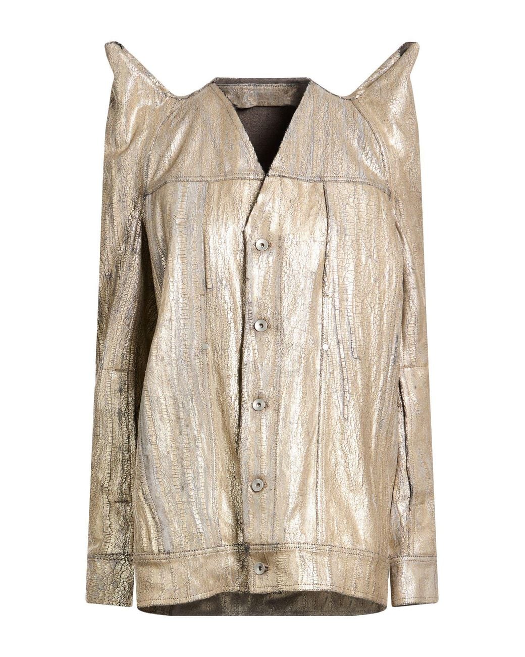 Rick Owens Natural Denim Outerwear