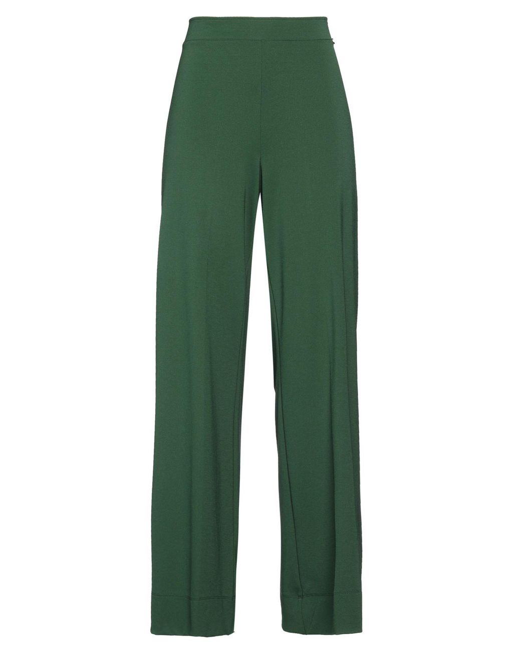 Gai Mattiolo Green Pants Polyester, Elastane