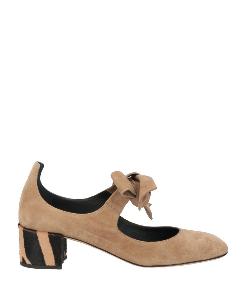 Giuseppe Zanotti Natural Camel Pumps Leather