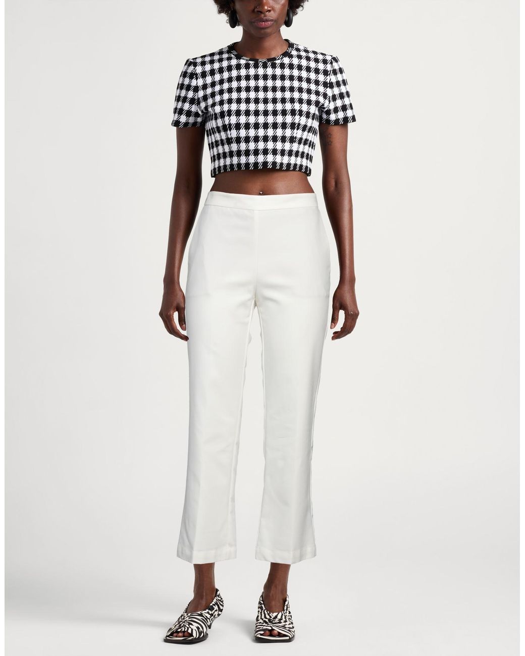 Maliparmi White Trouser