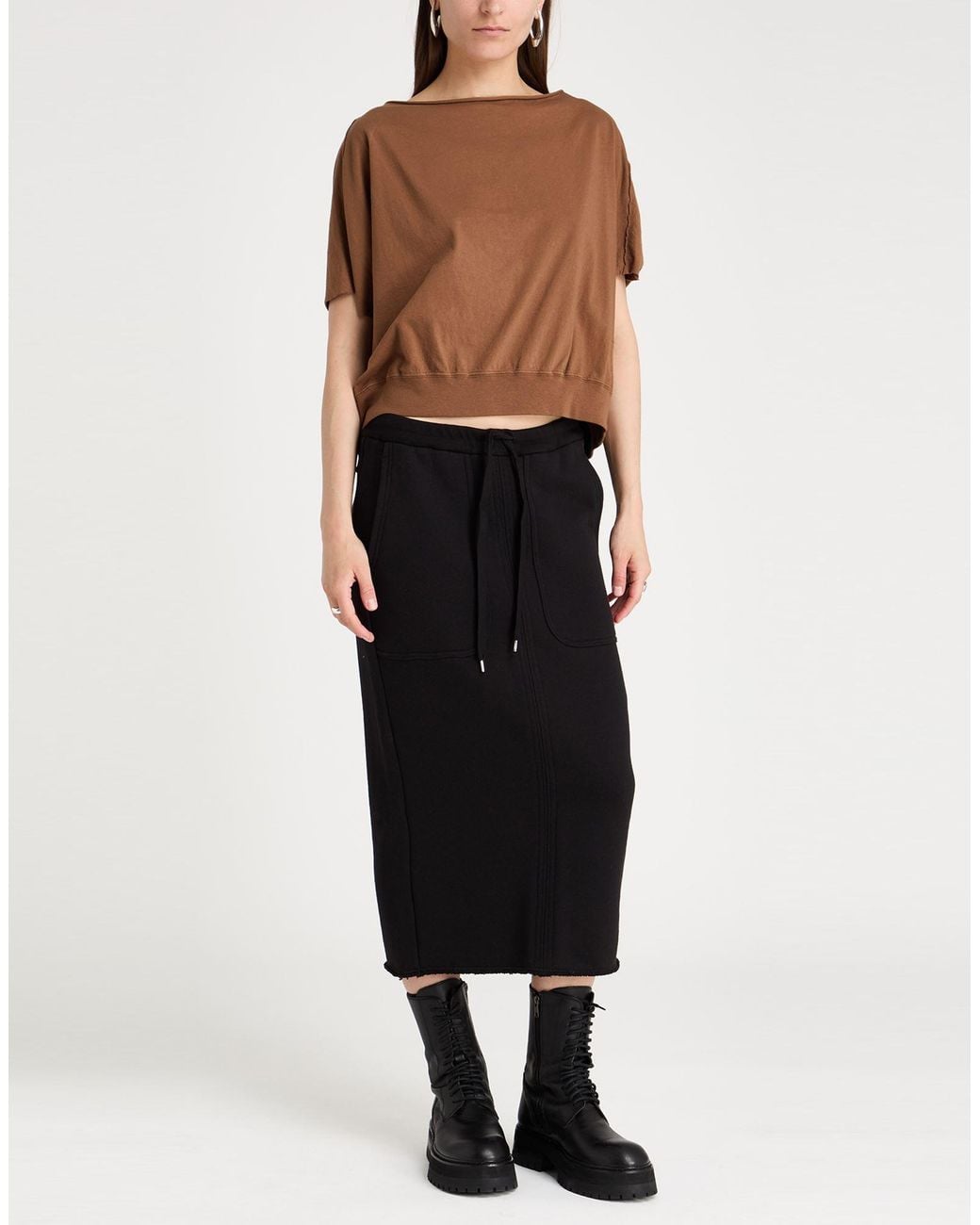 Rick Owens White T-Shirt Cotton