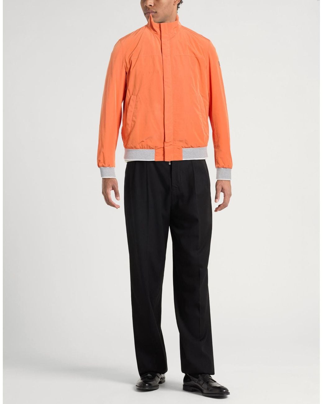 Paul & Shark Orange Jacket Polyester, Nylon for men