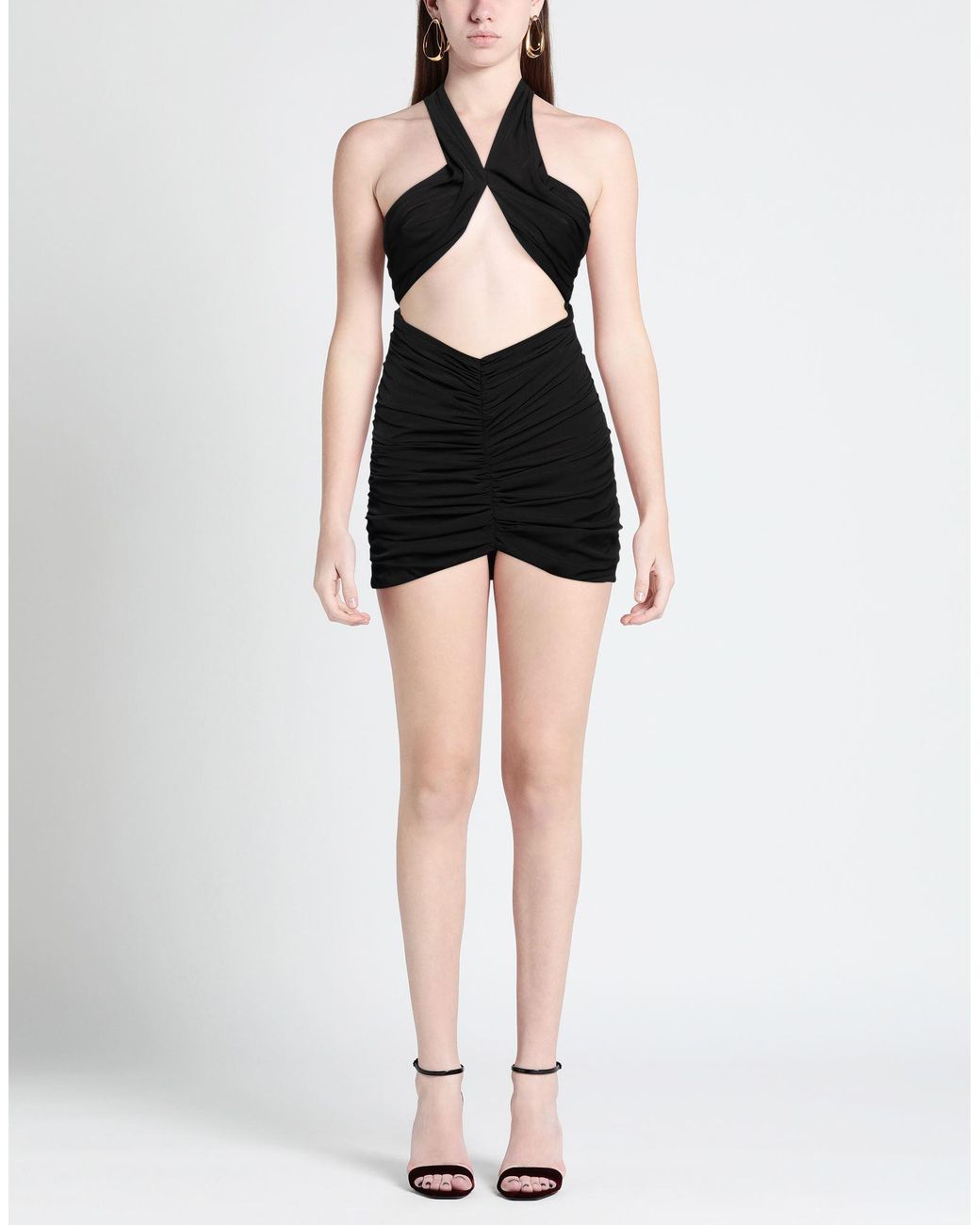 GIUSEPPE DI MORABITO Black Mini Dress