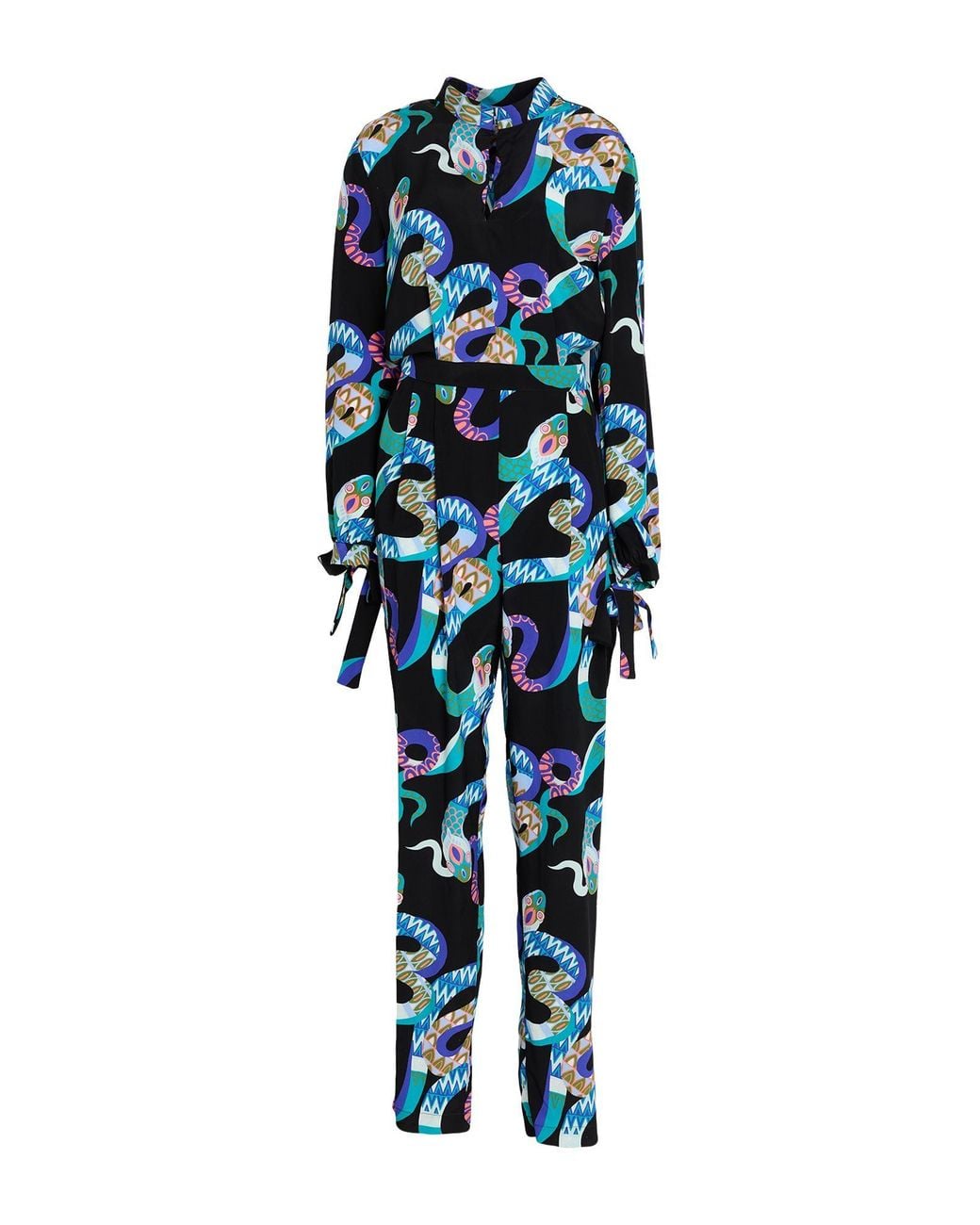 MSGM Blue Jumpsuit Polyester