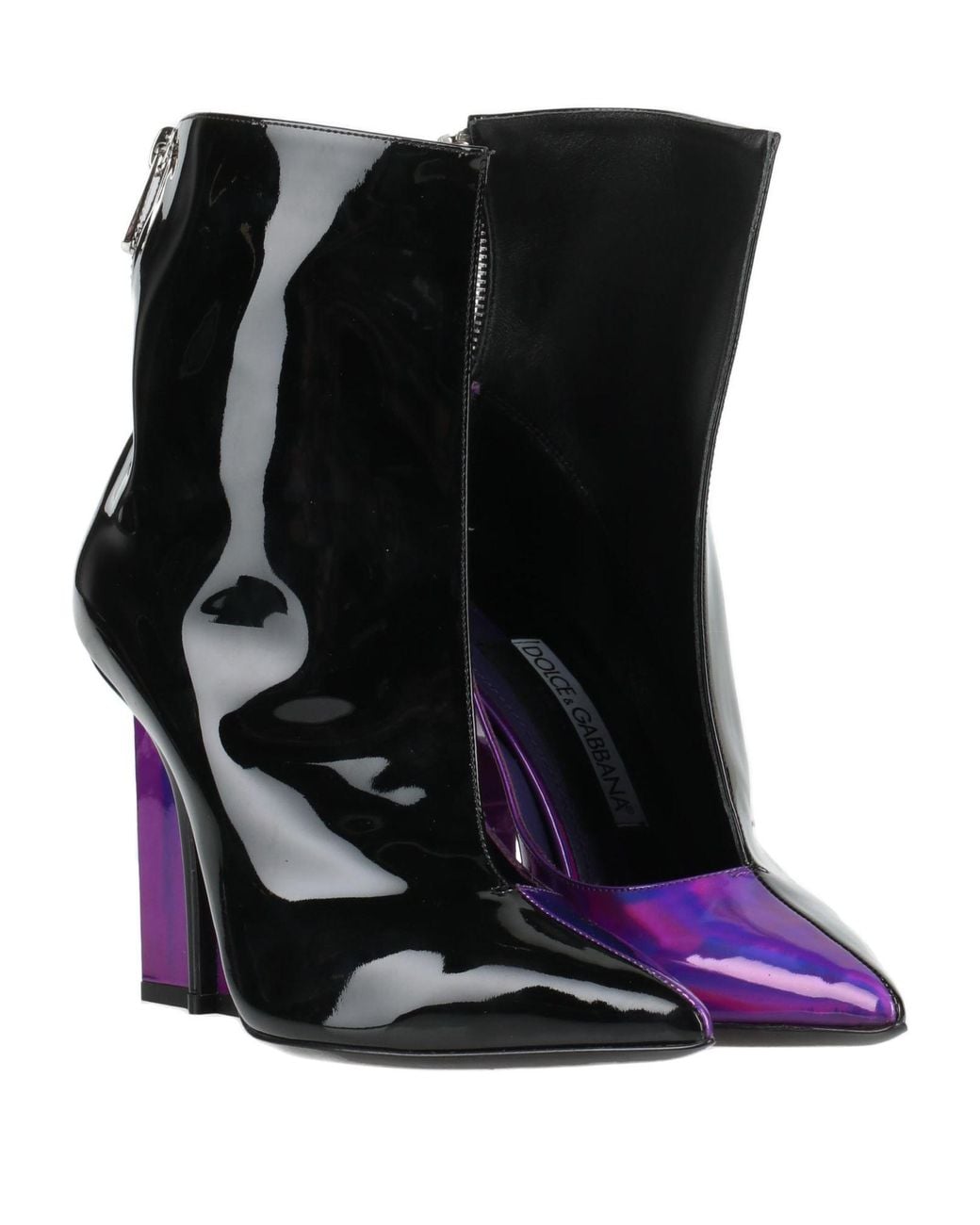 Dolce & Gabbana Black Ankle Boots