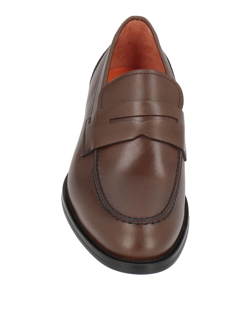 Santoni Brown Loafer for men
