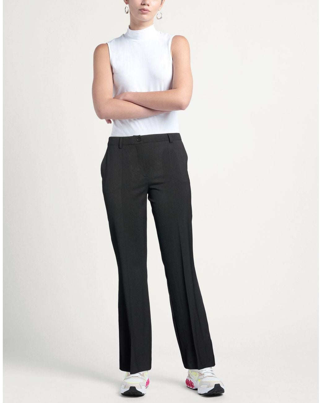 P.A.R.O.S.H. Black Trouser