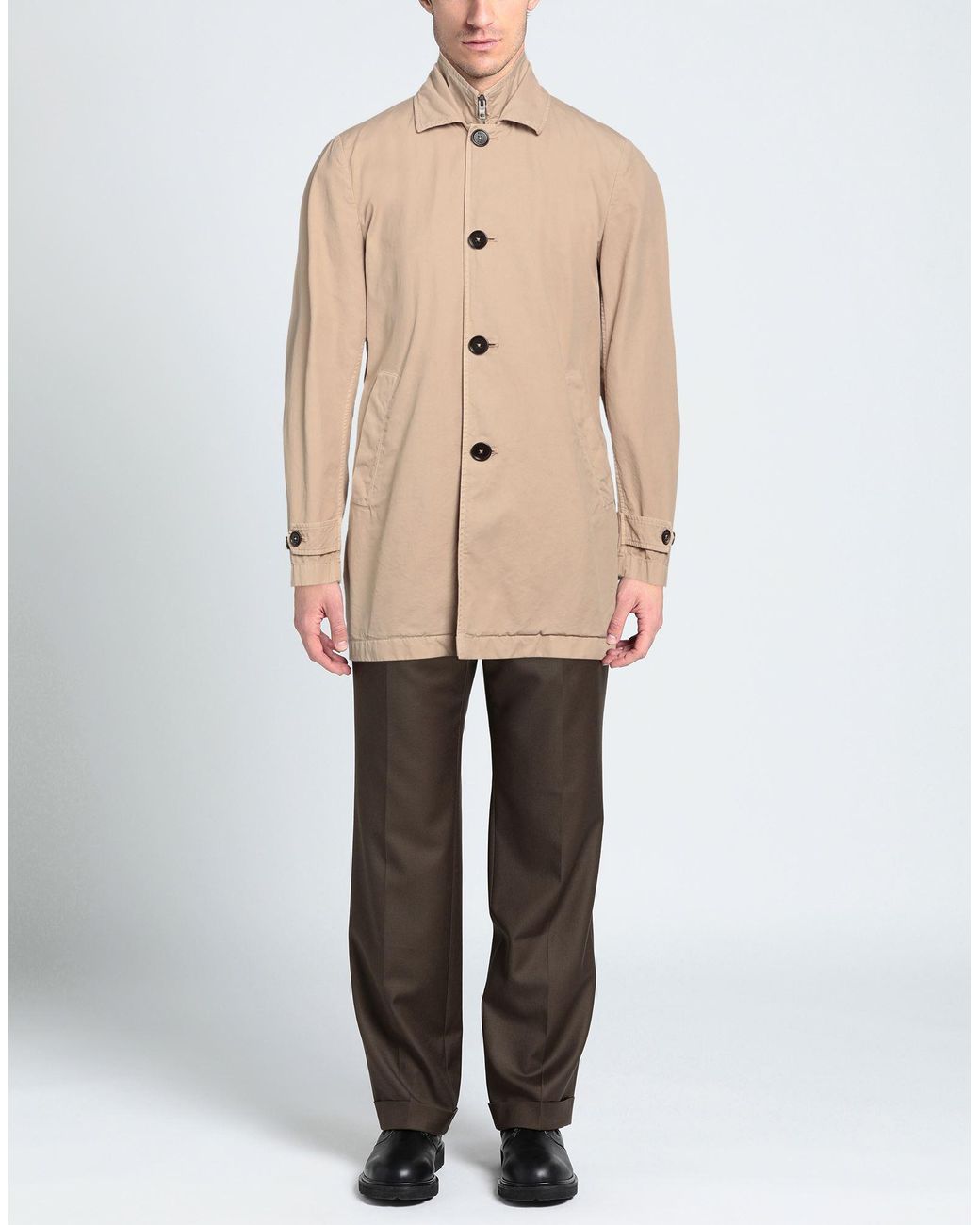 Fay Natural Overcoat for men
