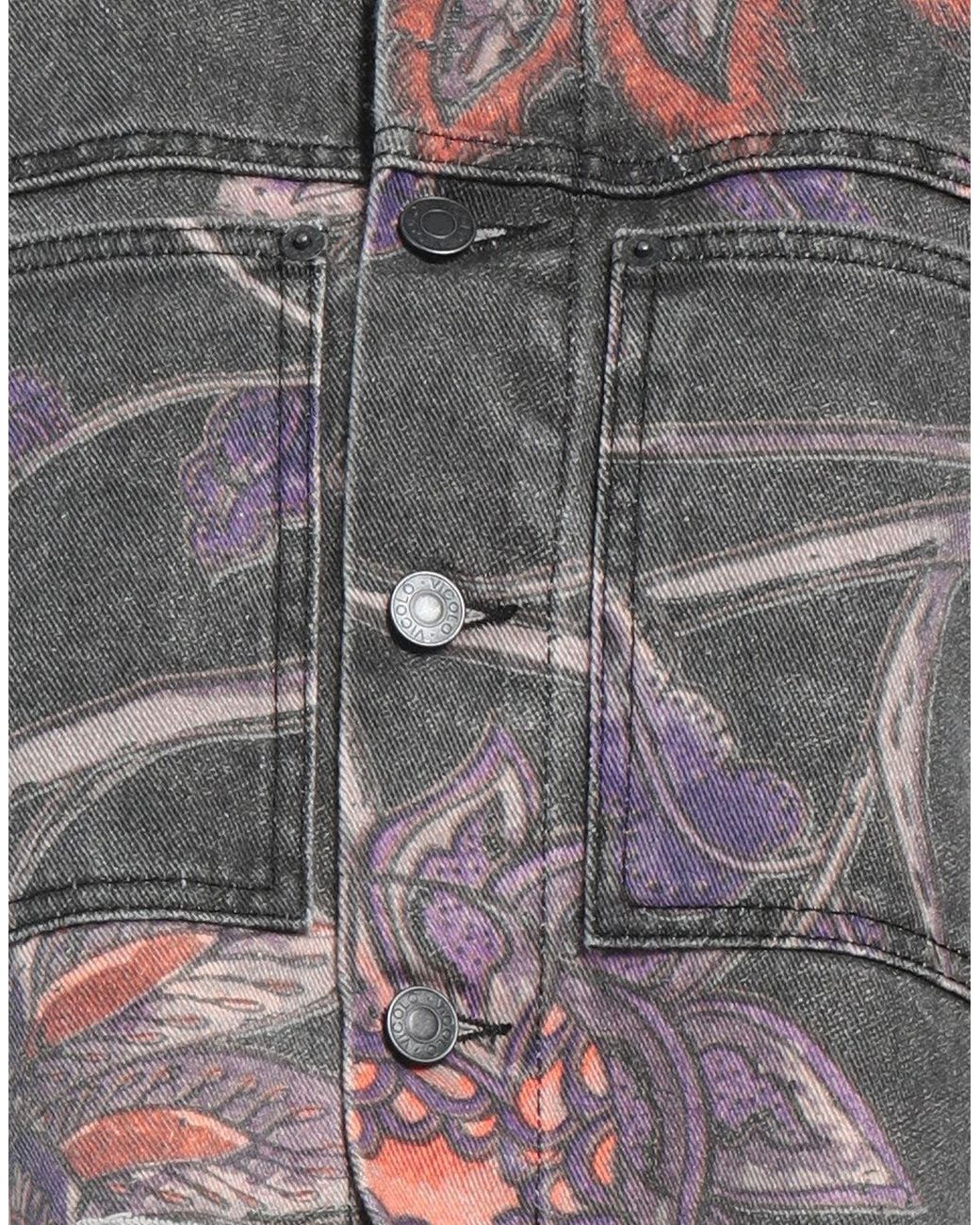 ViCOLO Gray Denim Outerwear