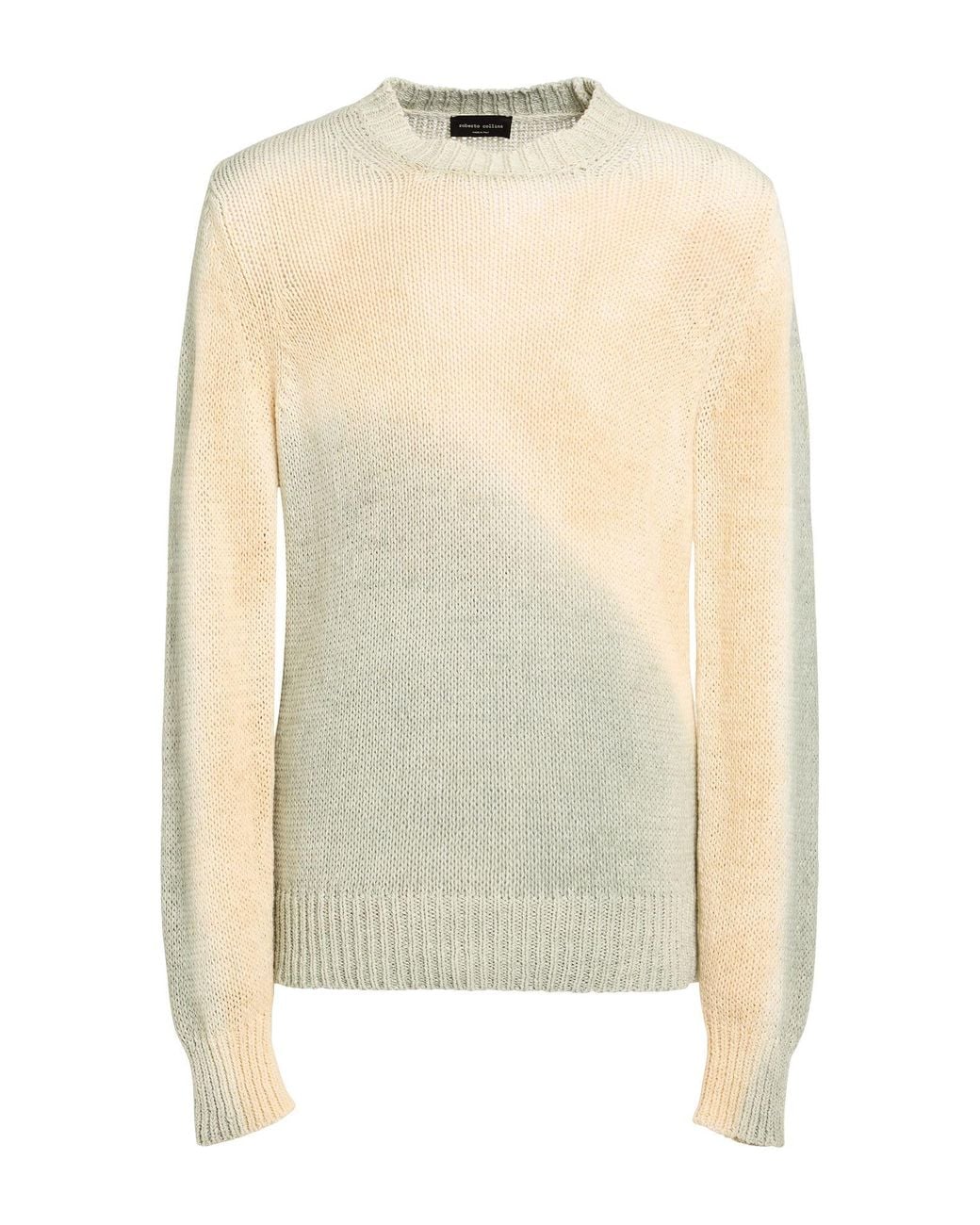 Roberto Collina Pullover in Natural für Herren