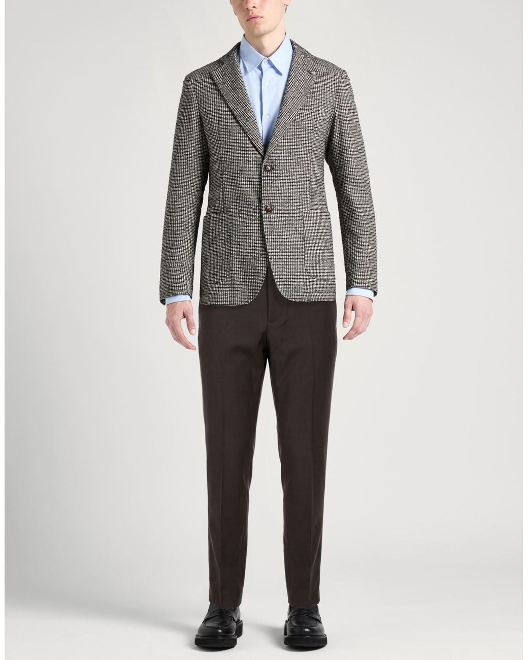 Emporio Armani Gray Pants for men