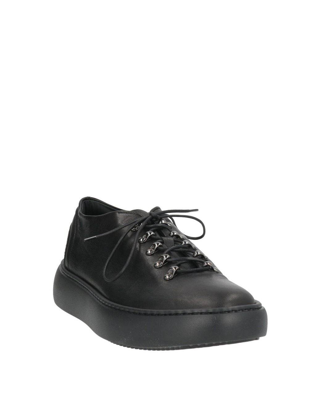 Giovanni Conti Black Trainers for men