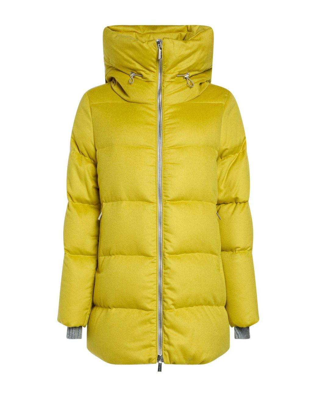 Moorer Yellow Lime Puffer Polyamide