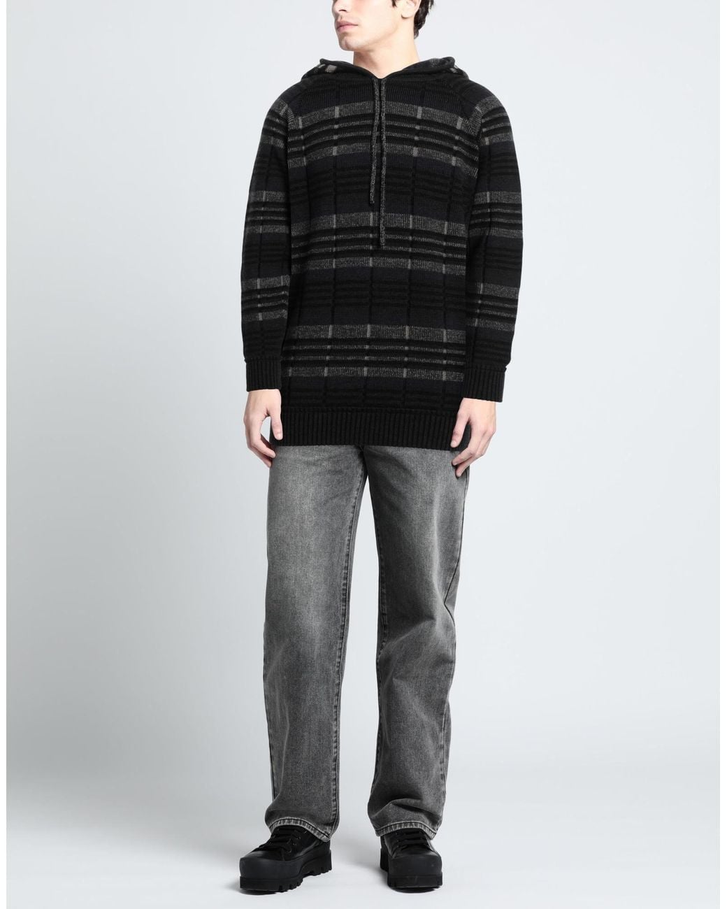 Maison Flâneur Black Jumper for men