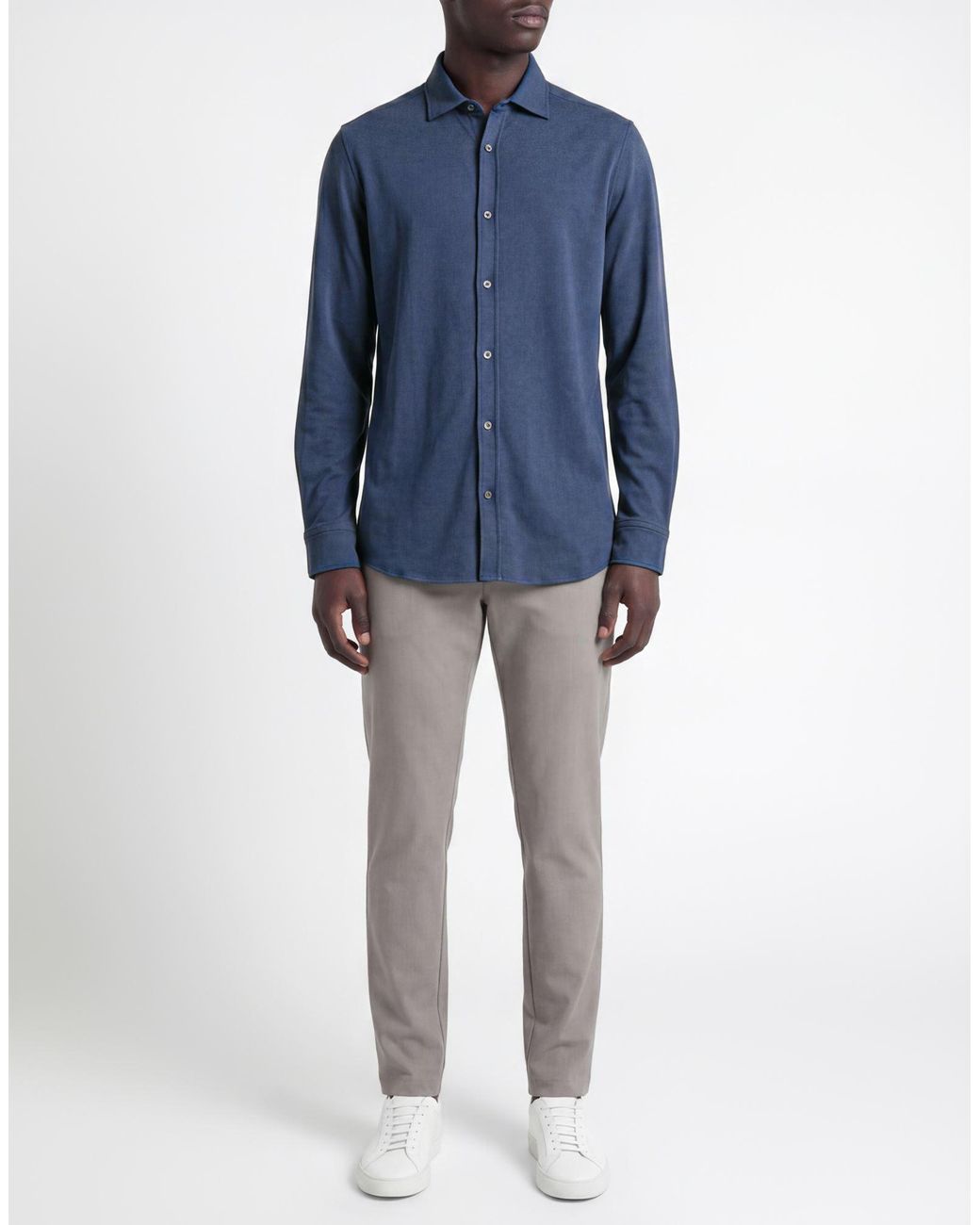 Camicia di Circolo 1901 in Blue da Uomo