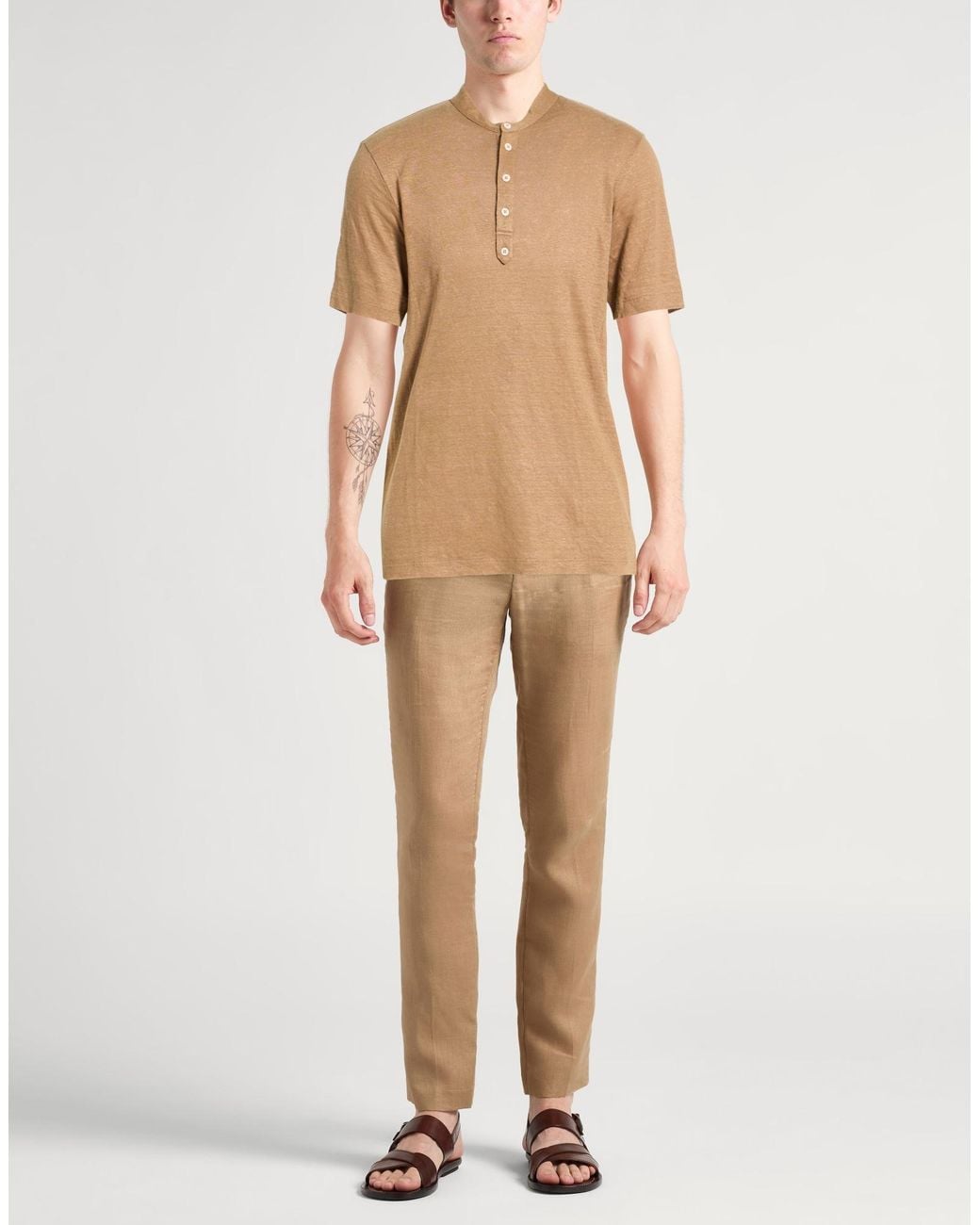 Lardini Natural T-Shirt for men