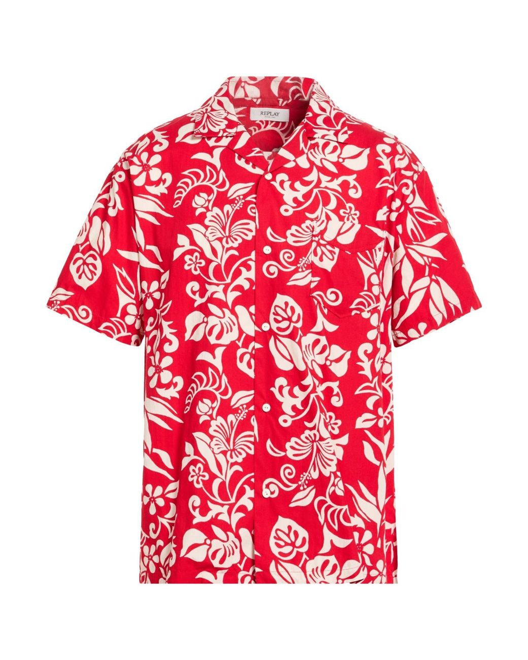 Replay Red Shirts for men