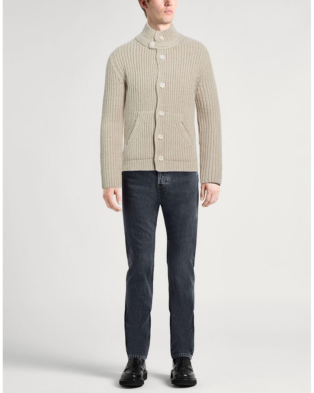 Daniele Fiesoli White Cardigan for men