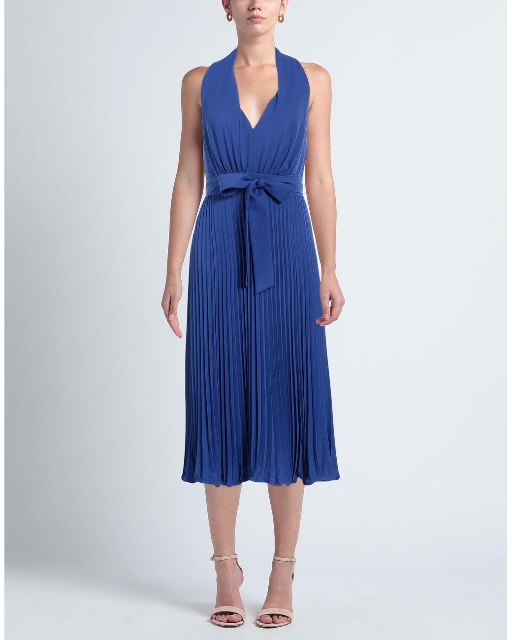 MARCIANO BY GUESS Blue Midi Dress