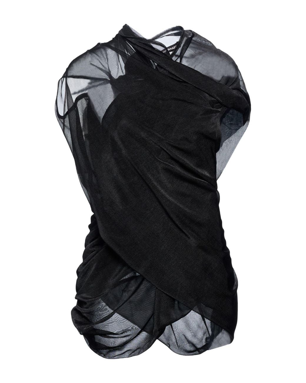 Junya Watanabe Black Top Polyester