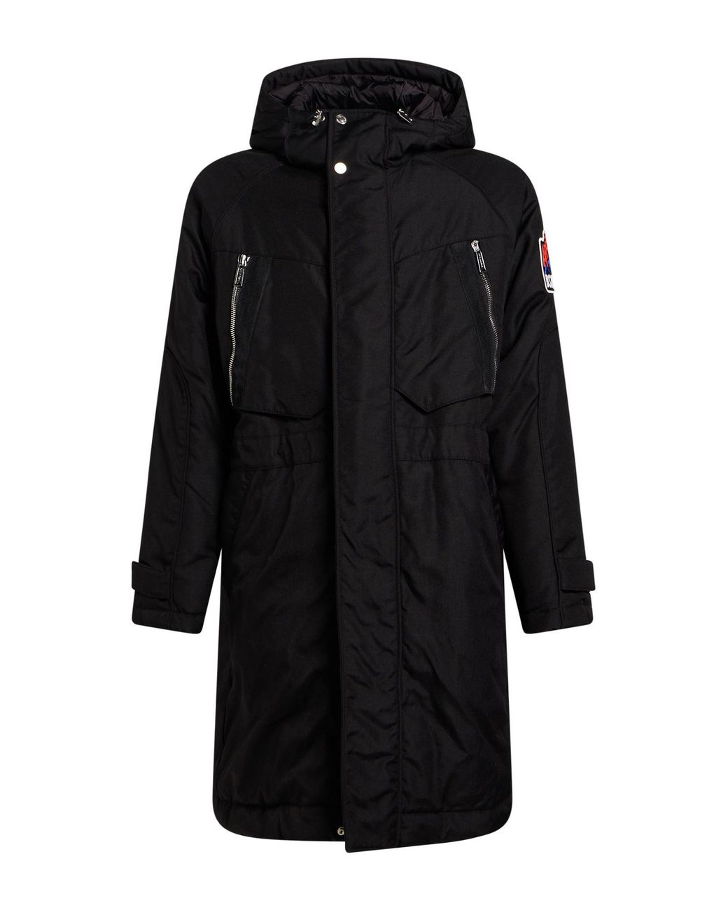 DSquared² Black Puffer Polyamide for men