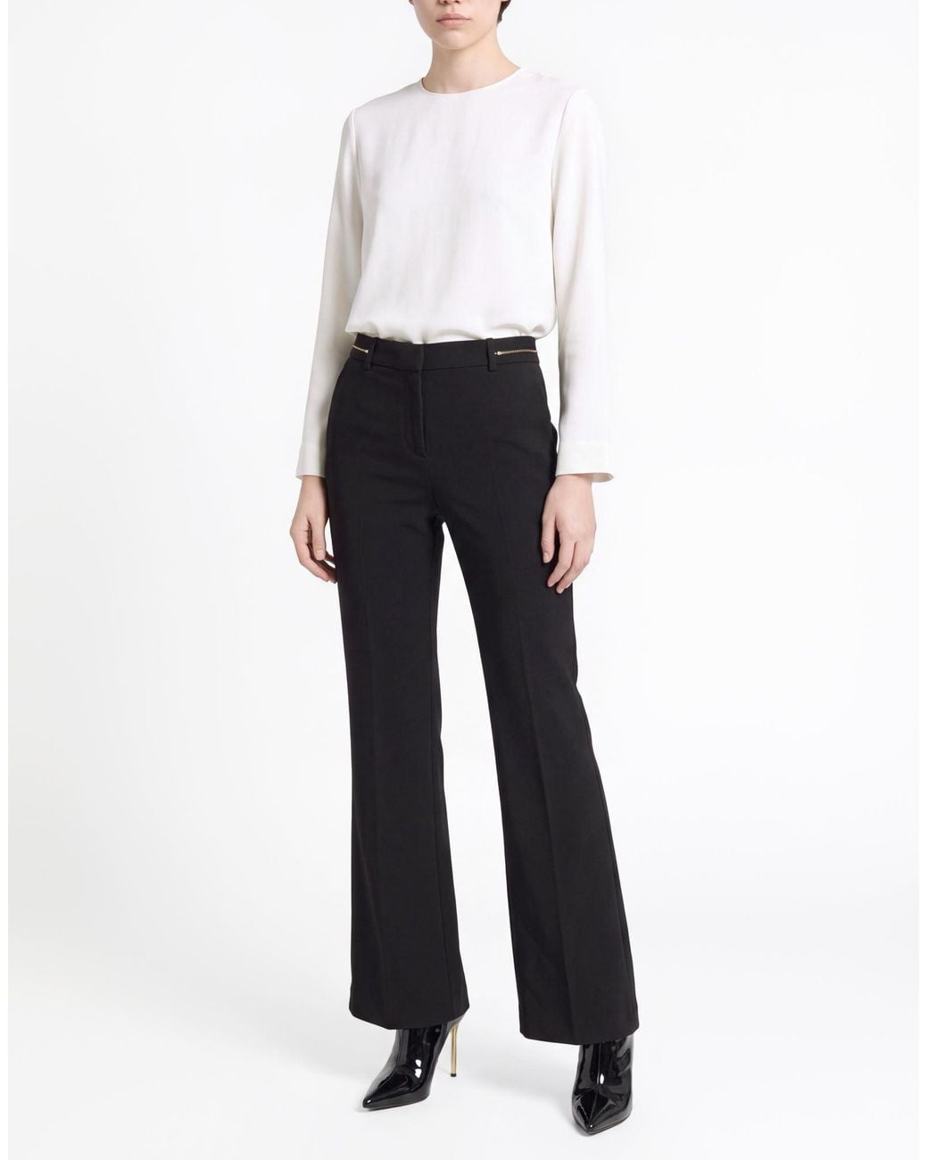 Kaos Black Pants Polyester, Elastane