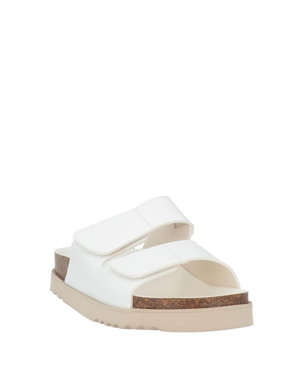 Scholl White Sandals