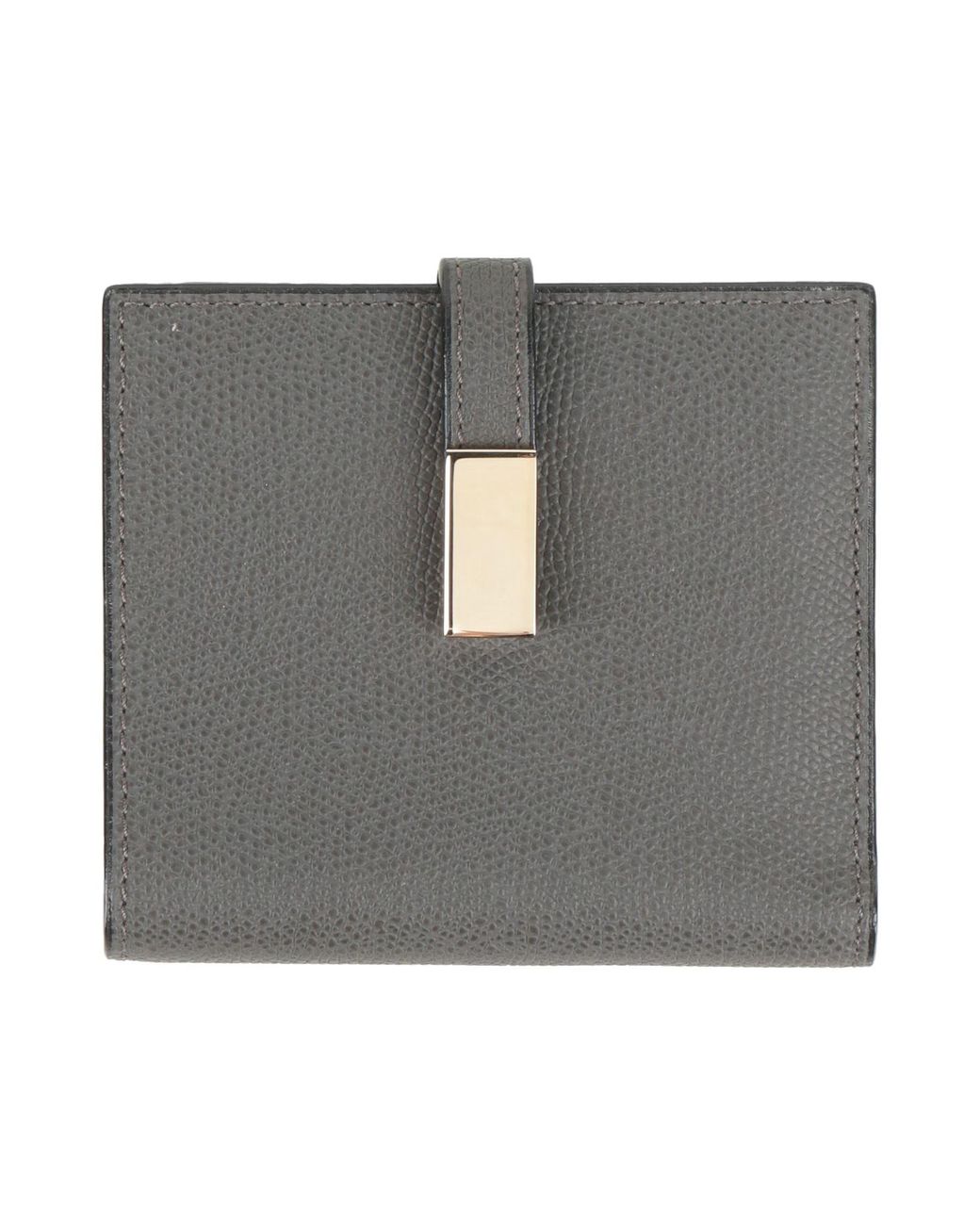 Valextra Gray Brieftasche