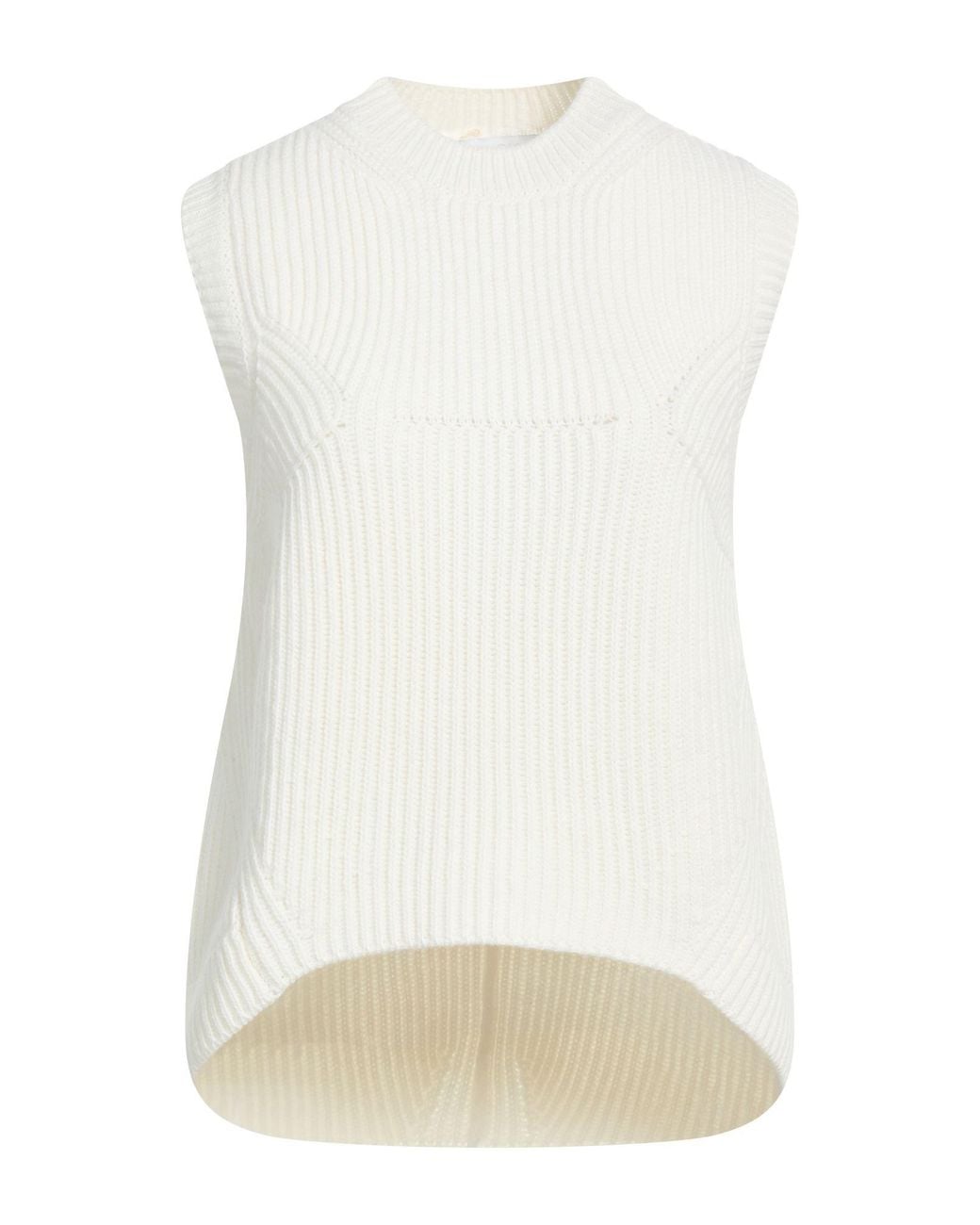 Daniele Fiesoli White Collezione N_01 Ivory Sweater Merino Wool, Cashmere