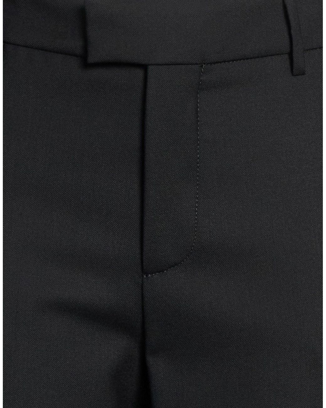 Berwich Black Pants Polyester, Virgin Wool, Elastane