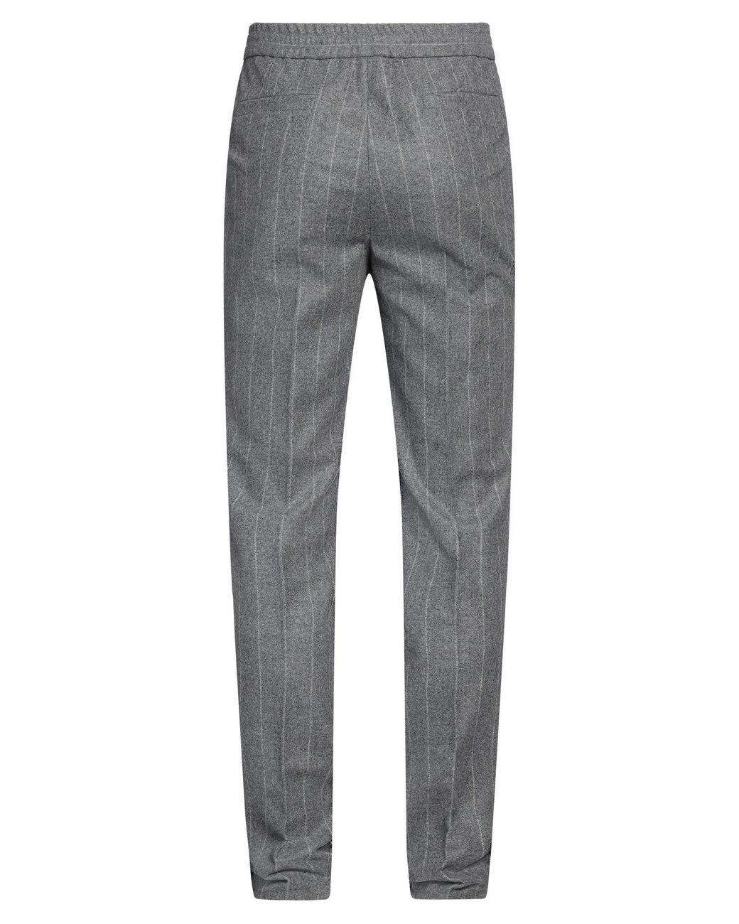Brunello Cucinelli Gray Pants Virgin Wool for men