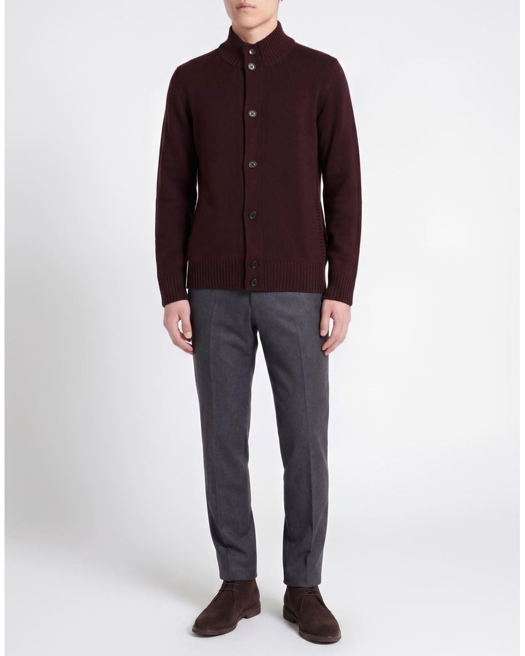 Drumohr Purple Cardigans for men