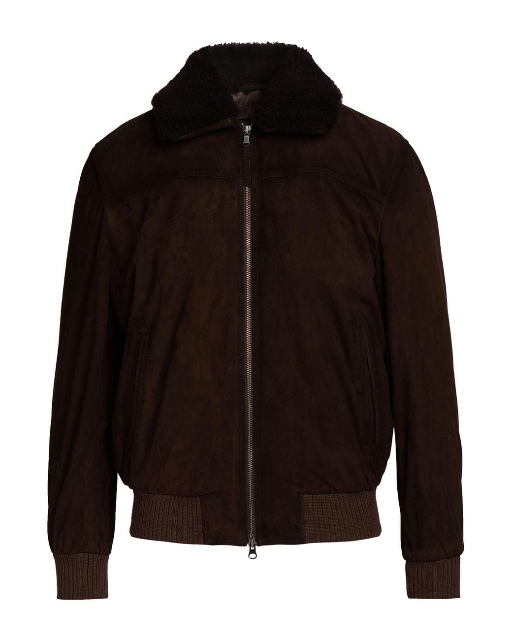 D'Amico Black Jacket Sheepskin for men