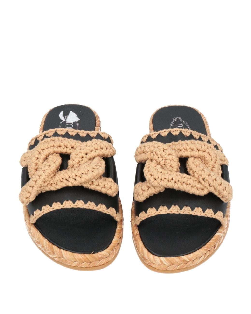 Tod's Black Espadrilles