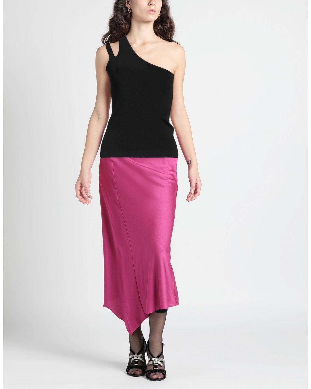Top BCBGMAXAZRIA de color Black