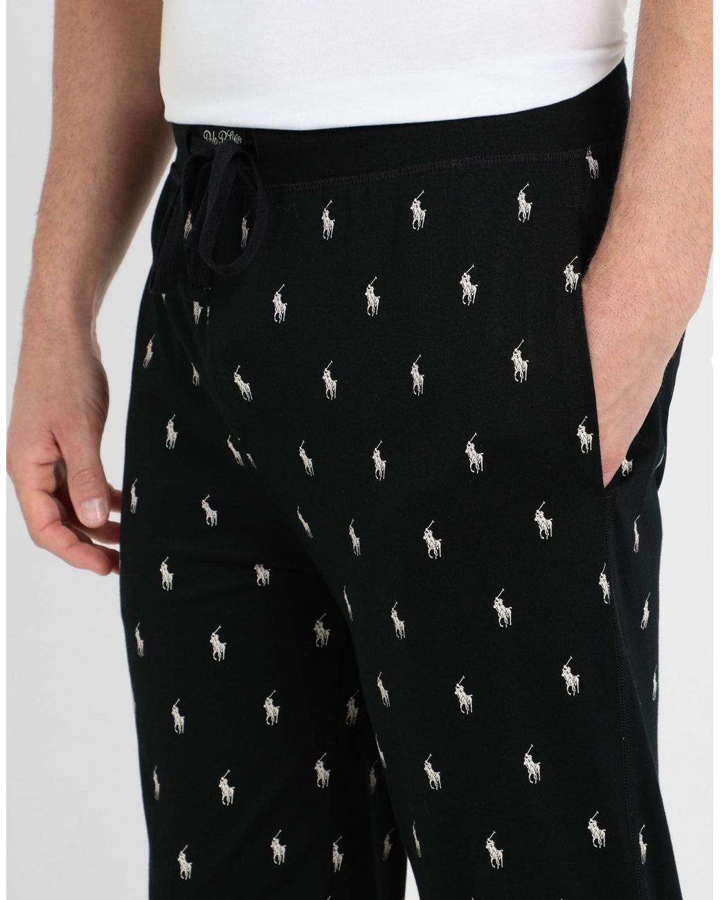 Pyjama Polo Ralph Lauren pour homme en coloris Noir | Lyst