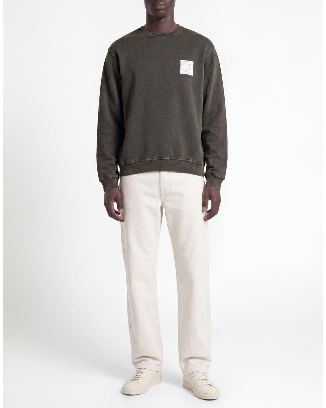 Saucony Gray Sweatshirt Cotton for men