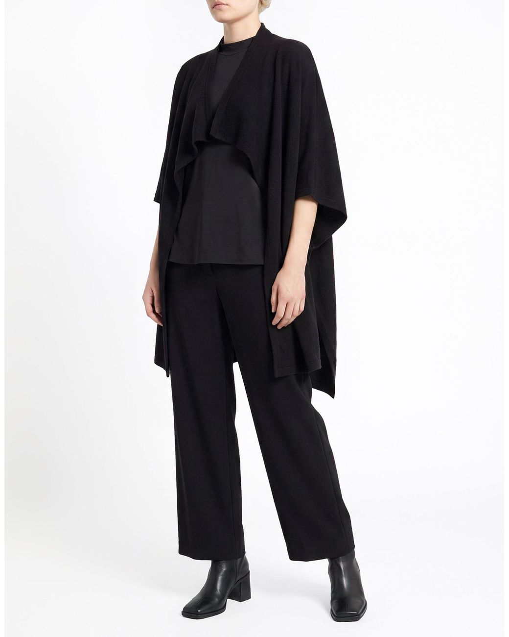 Poncho No Secrets de color Black